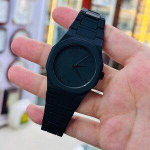 Minimalist Arabic Numeral Dial Watch with Sleek Matte Finish
