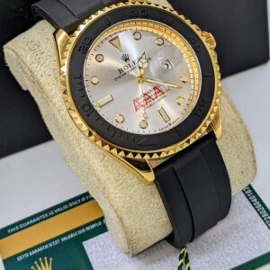 Rolex Submariner Luxury Diver Watch with Rubber Strap