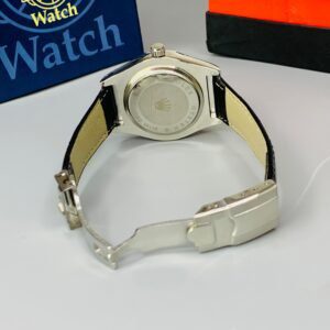 Rolex Oyster Perpetual Day-Date Premium Leather Strap Watch