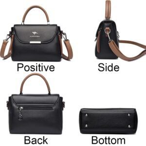 Kadlerniteo Premium Handbag for Women with Top Handle and Detachable Strap