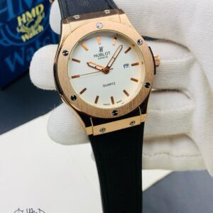 Hublot Genève Classic Quartz Wristwatch with Date Display