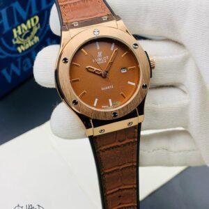 Hublot Genève Classic Quartz Wristwatch with Date Display