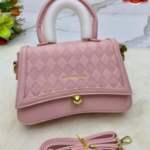 Premium Quilted Handbag for Women with Detachable Strap