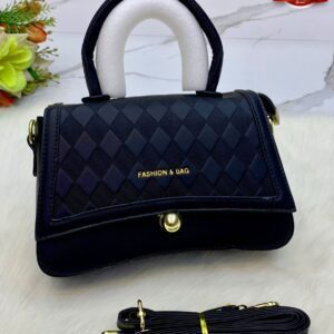 Premium Quilted Handbag for Women with Detachable Strap