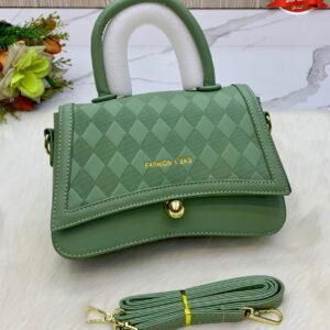 Premium Quilted Handbag for Women with Detachable Strap