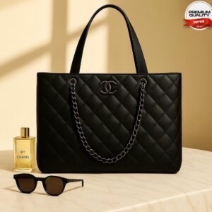 Premium Crossbody Quilted Sling Bag for Women with Gold Hardware