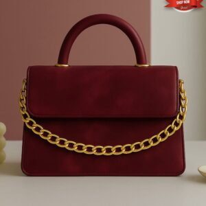 Premium Designer Shoulder Bag for Women with Elegant Chain Detail