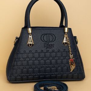 Luxury Women’s Handbag with Textured Design and Elegant Top Handles