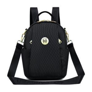 Trendy Mini Backpack for Women with Multi-Pocket Design