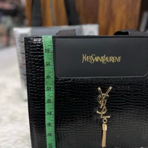 YSL Elegant Structured Tote Bag With Detachable Strap
