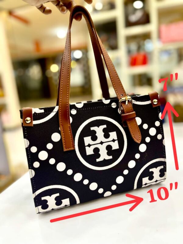 Tory Burch Signature Print Handbag with Adjustable Strap
