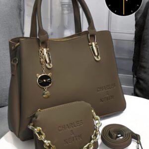 Elegant 3-Piece Handbag Set with Dual Handles