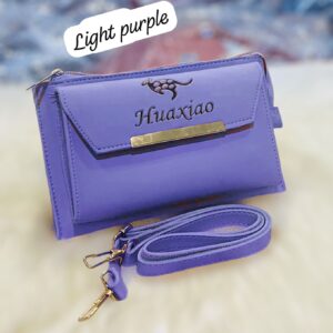 Stylish Huaxiao Crossbody Sling Bag with Front Flap and Adjustable Strap
