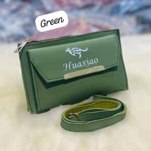 Stylish Huaxiao Crossbody Sling Bag with Front Flap and Adjustable Strap