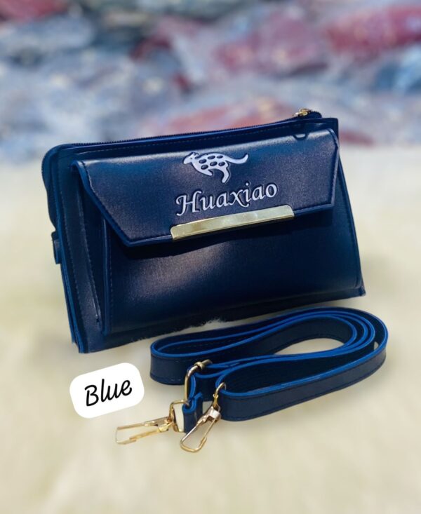 Stylish Huaxiao Crossbody Sling Bag with Front Flap and Adjustable Strap