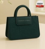 Premium Textured Women's Handbag With Dual Handles