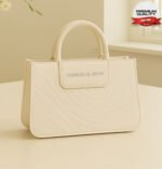 Premium Textured Women's Handbag With Dual Handles