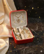 Premium Jewelry Gift Set With Elegant Watch & Accessories