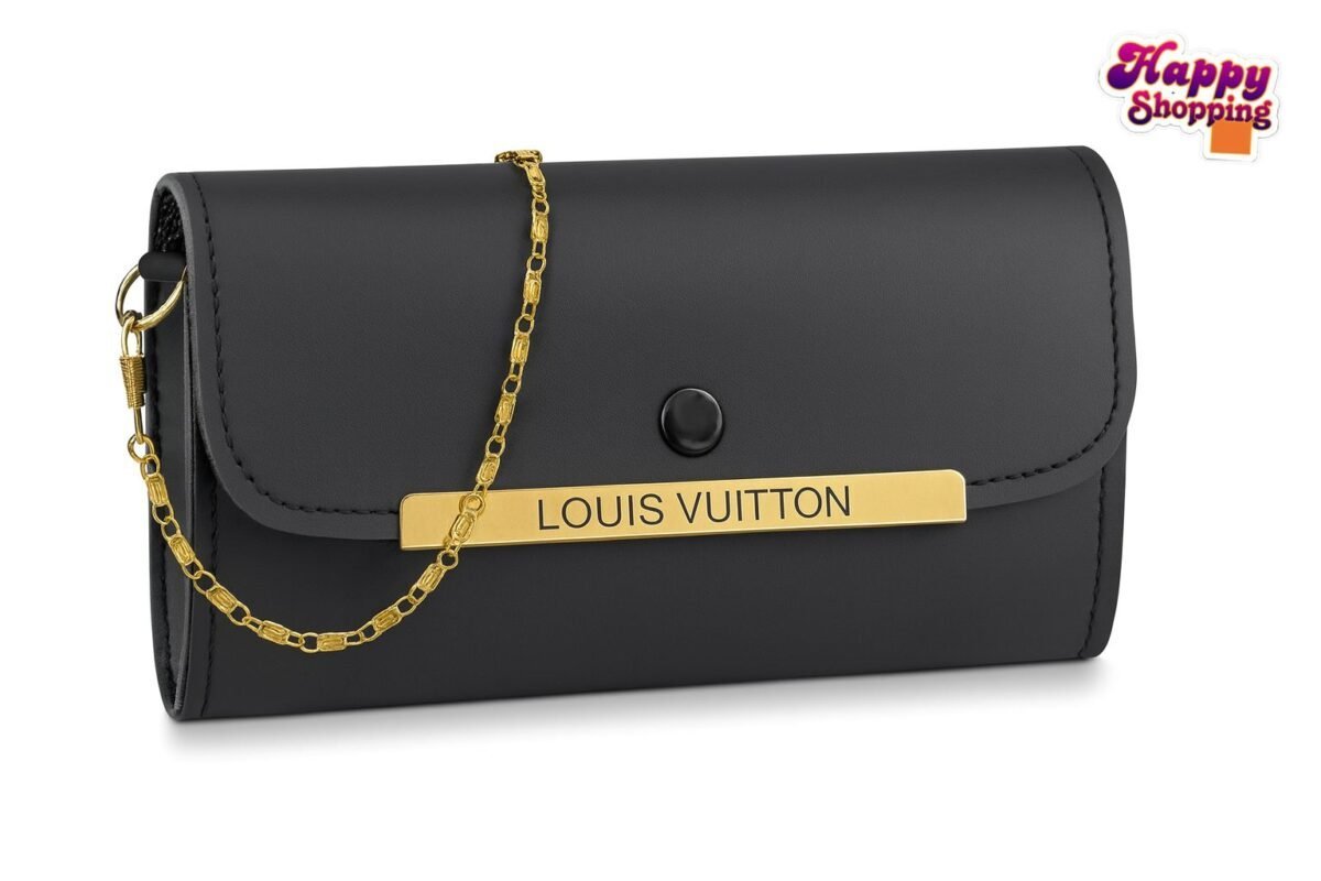 Stylish Striped Tote Bag with Matching Chain Shoulder Purse