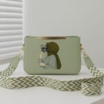 Stylish Women’s Crossbody Shoulder Bag with Printed Design - Image 9