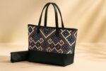 Vintage Bloom Tote & Matching Accessory Clutch Set - Image 5