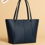 Minimalist Structured Tote Bag with Extended Handles