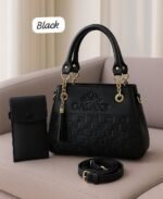 Galaxy Premium Embossed Satchel With Matching Tech Pouch