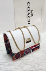 Elegant Crimson Crossbody Bag