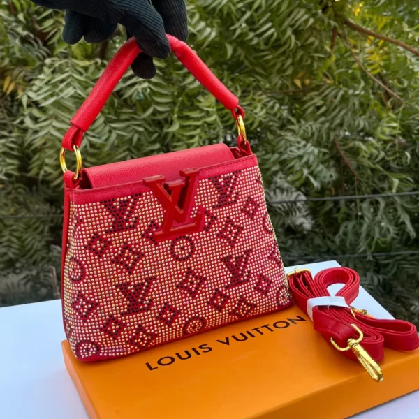 Louis Vuitton Capucines Crystal Bag For Girls