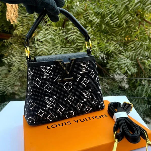 Louis Vuitton Capucines Crystal Bag For Girls