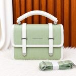 Structured Satchel Crossbody Bag With Detachable Strap