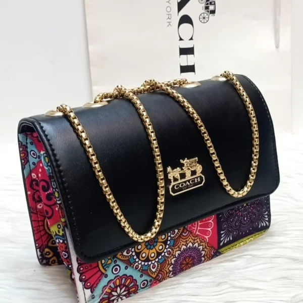 Elegant Crimson Crossbody Bag