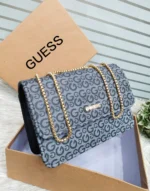 Signature Monogram Flap Shoulder Bag
