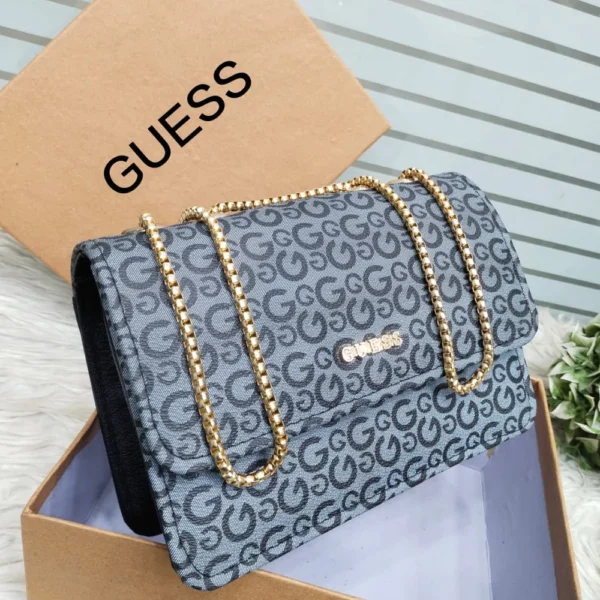 Signature Monogram Flap Shoulder Bag