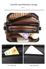 Boston Crossbody Bag with Front Flap Pocket - Image 5