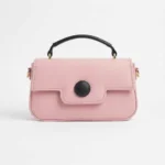 Girls Crossbody Bag with Sphere Accent Clasp - Image 2