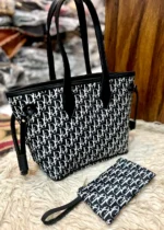 Dior Pattern Designer Tote Bag - Image 2