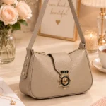 Royal Crown Lock Shoulder Bag