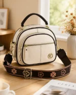 Domed Multi-Pocket Crossbody Bag - Image 2
