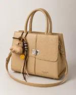 Decent Desire Scalloped Turn Lock Handbag - Image 3